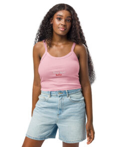 Women’s micro-rib tank top