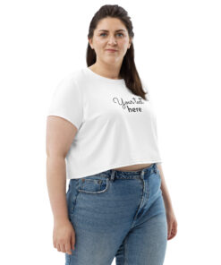 All-Over Print Crop Tee
