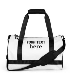 All-over print gym bag