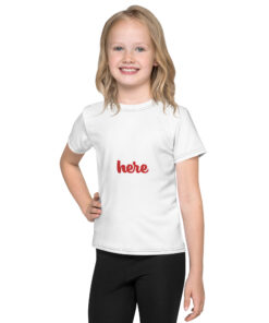 Kids crew neck t-shirt