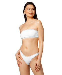 Recycled bandeau bikini