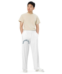 All-over print unisex wide-leg pants