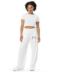 All-over print unisex wide-leg pants