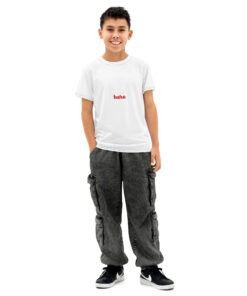 Youth cotton crew neck t-shirt