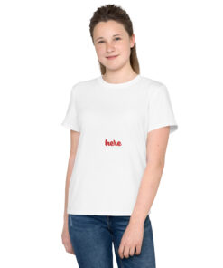 Youth crew neck t-shirt