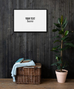 Framed canvas