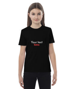 Organic cotton kids t-shirt