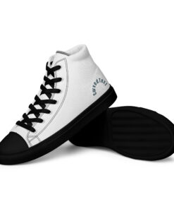 Men’s high top canvas shoes