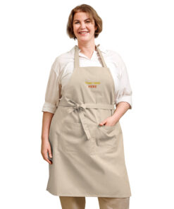 Organic cotton apron