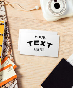 Set of business cards