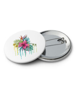 Set of pin buttons