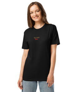 Unisex fine jersey tee