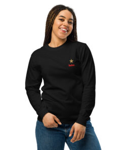 Garment-dyed heavyweight long-sleeve shirt