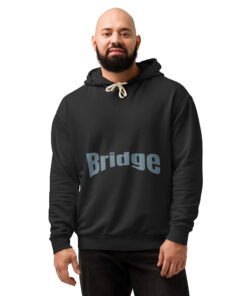 Unisex garment-dyed lightweight hoodie