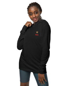 Hooded long-sleeve tee