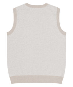 Knit V-neck vest