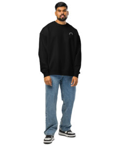 Unisex organic oversized sweatshirt