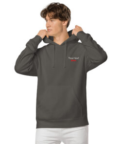 Unisex pigment-dyed hoodie