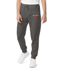 Unisex pigment-dyed sweatpants