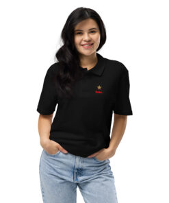Unisex pique polo shirt