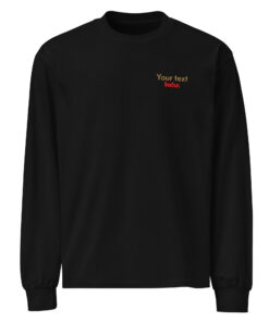 Premium heavyweight long sleeve shirt