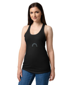 Women’s fitted racerback tank top