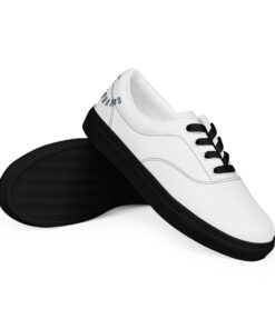 Women’s lace-up canvas shoes