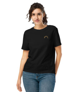 Women’s organic ribbed neck t-shirt