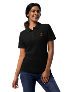 Women’s pique polo shirt